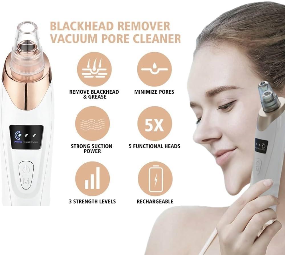 Derma Suction Blackhead Remover for Flawless Skin