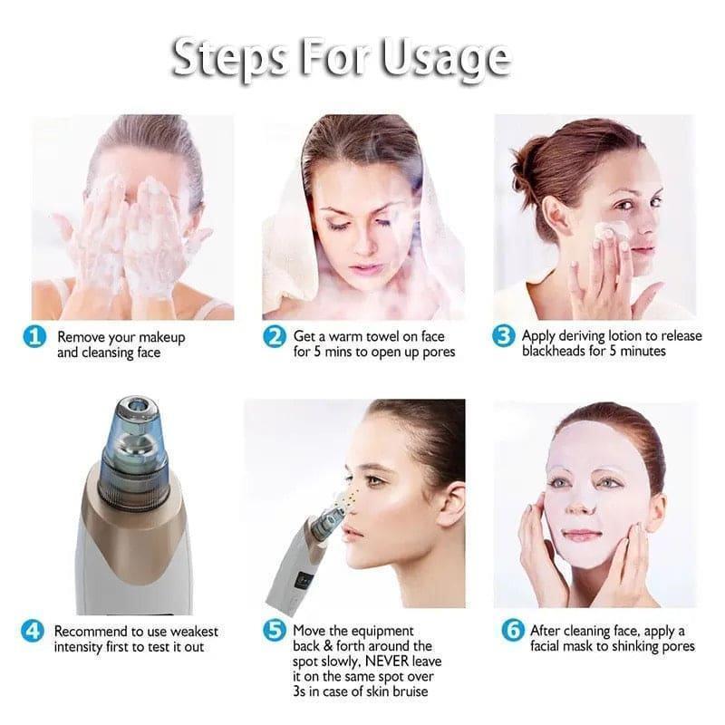 Derma Suction Blackhead Remover for Flawless Skin