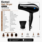 Professional Hair Dryer KM-2137