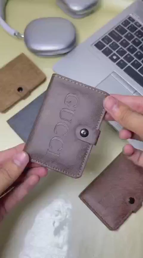 Gucci Mini Leather Slim Wallet